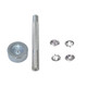 9.5mm Silver Prong Snap Poppers (Pack of 20) with Fixing Hand Tool